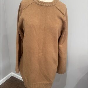 English Factory  “deep camel” Knit Sweater dress 🆕